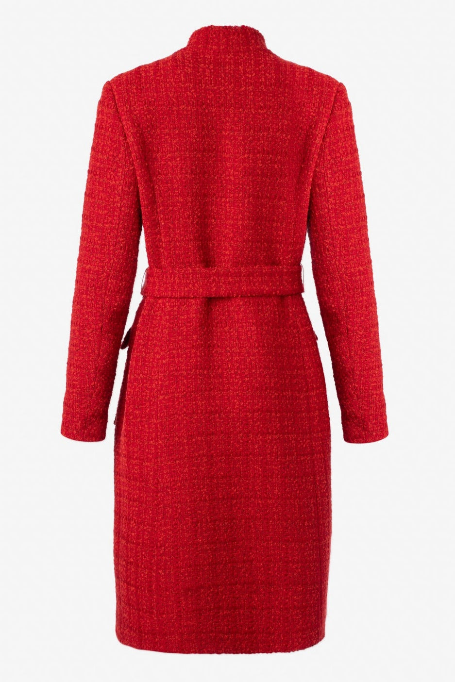 Tweed long coat