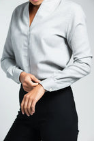 Sarah Alexandra Signature Shirt - Silver Fox