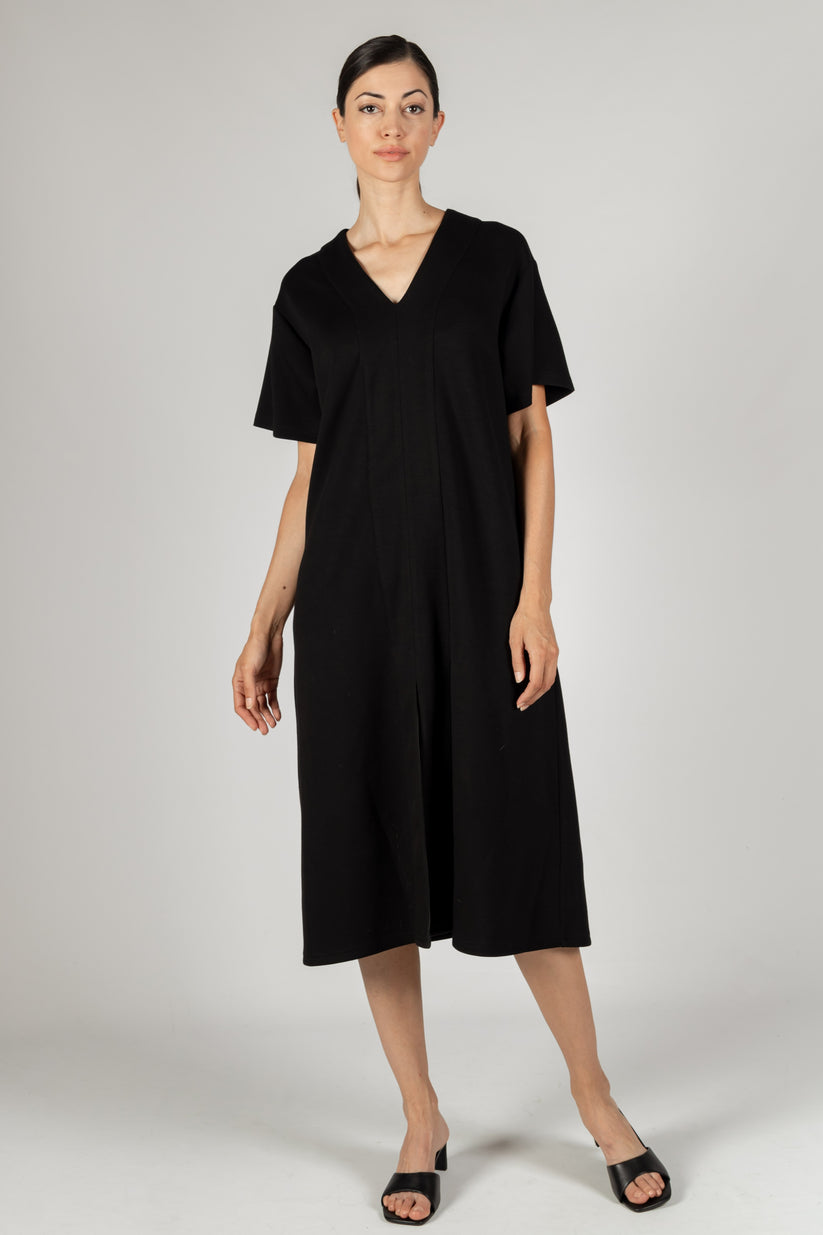 Butter Modal V Neck Midi Dress