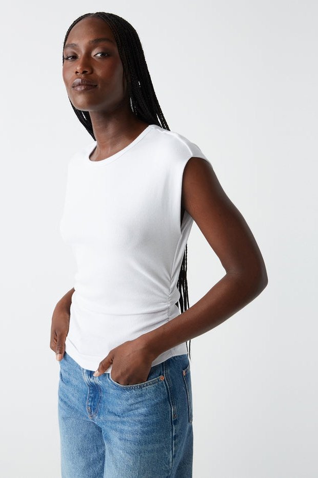 Joni Power Shoulder Tee