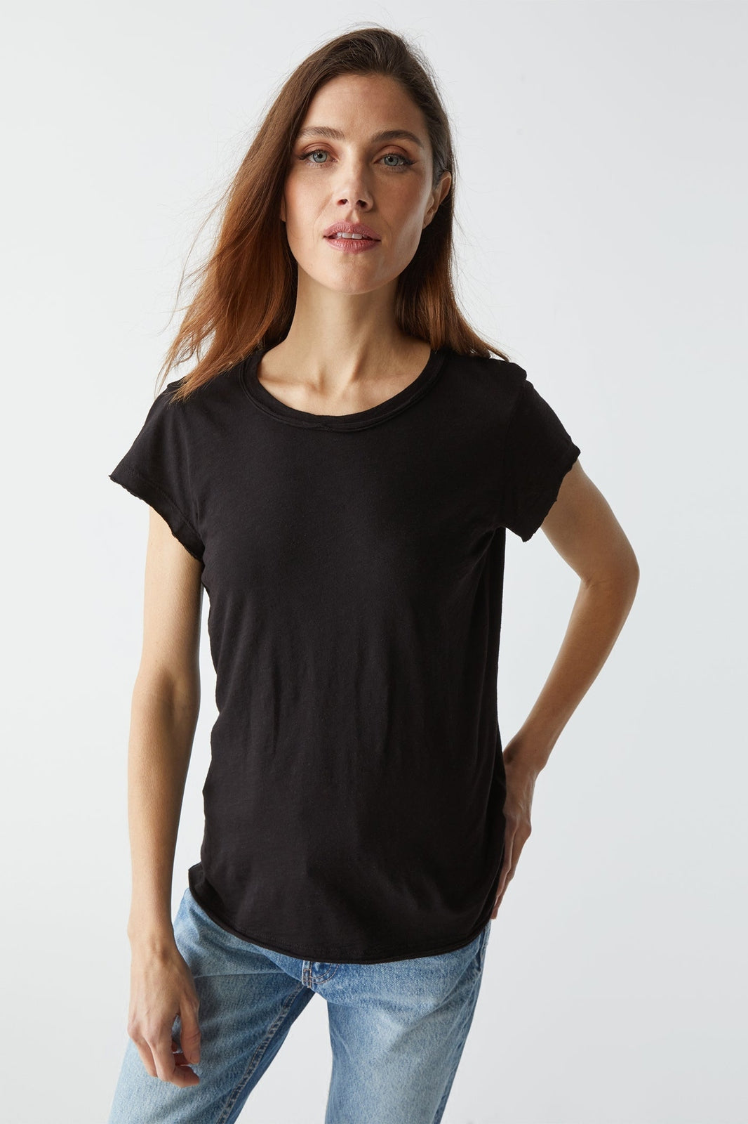Trudy Raw Edge Tee