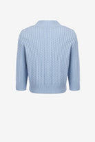 Cable knit sweater