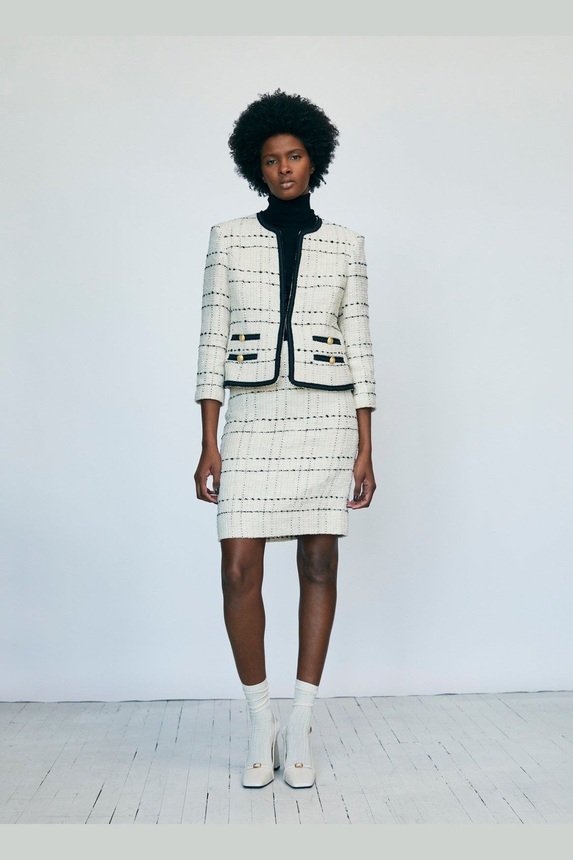 Tweed classic skirt