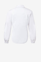 Button down shirt with pleat detail on sleeves